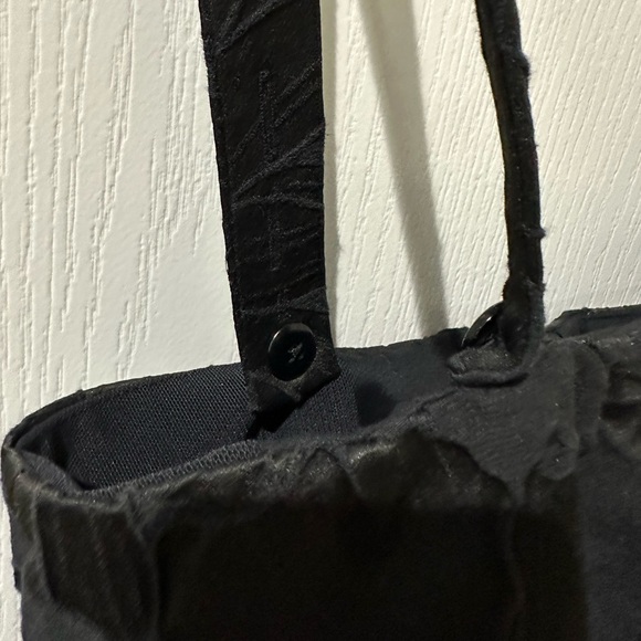 J. CREW Convertible Strap Embossed Floral Black Dress NWT - Picture 7 of 15